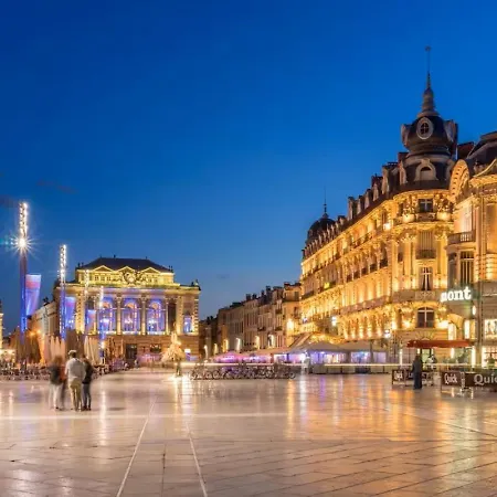 Lejlighed Charming 1 Bedroom With Terrace Air Conditioning And Private Parking Montpellier