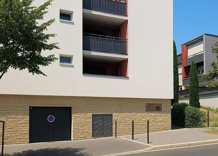شقة Charming 1 Bedroom With Terrace Air Conditioning And Private Parking *