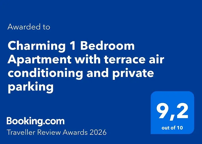 Charming 1 Bedroom With Terrace Air Conditioning And Private Parking Διαμέρισμα *